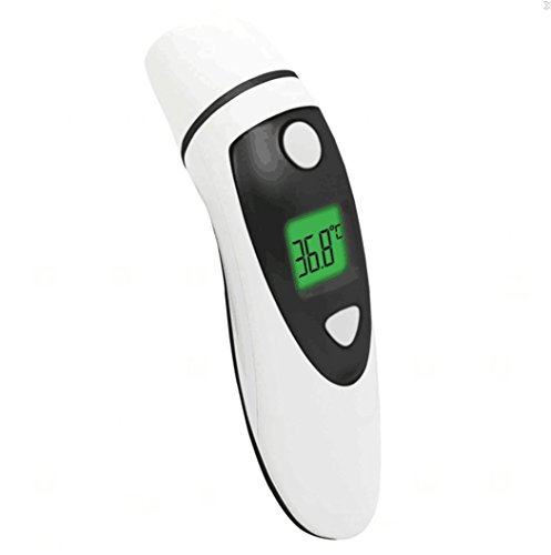 Good-health Forehead and Ear Thermometer Professional Digital Clinical Thermometer Instant Read with CE & FDA Approved for Baby & Children, Adult [2017 NEW VERSION]