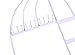 WELL-STRONG Earring Necklace Holder Birdcage Wall Mount Jewelry Organizer Hanger for Girls White