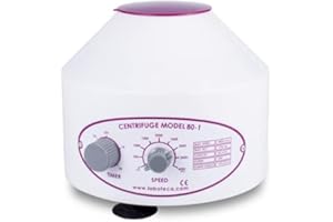 VELAB 80-1 Lab Centrifuge w/Timer & Speed Control - 4000 RPM - Cap. 6x15 ml