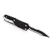 OTF Double Action Out The Front Safety Knife Assisted Tactical Combat Knife (Partial Serrated)