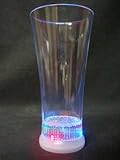 12 oz LED Light Up Flashing Pilsner Beer Glass