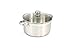 ExcelSteel 503 Stainless Steel Cookware Set, 7 Piece, Silver
