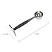 OKCafe Espresso Stand Coffee Measure Tamper Spoon Stainless Steel Coffee & Tea Tools Measuring Tamping Scoop 1 Pieces 15ml Sliever