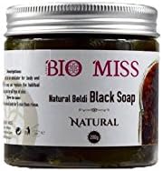 BIO MISS Moroccan Organic Pure BELDI BLACK SOAP Premium Hammam Spa Natural 200g