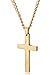 Jstyle Jewelry Mens Cross Necklace for Men Women Stainless Steel Pendant 22 24 Inch