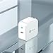 iClever 45W USB Type C Power Delivery Wall Charger, PD Adapter with Foldable Plug for Apple MacBook 2015/2016, Nintendo Switch, iPhone 11 Pro/XS/XS Max/XR/X/8, Pixel C, Samsung S8/Notebook and More