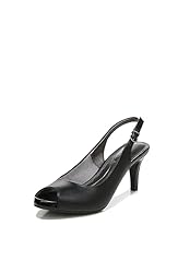 LifeStride Women's Teller Dress Sandal, Black, 8 N US