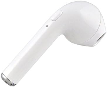 Bluetooth Earbud Wireless Headphone In ear Headset Mini Sport Earpiece Earphone for iPhone 8 IOS iPad Notebook Samsung Android(Single One) (White)