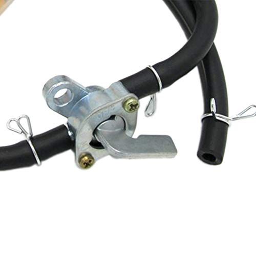 image for D DOLITY ON/Off Switch Petrol Gas Fuel Tap Petcock Valve w/Hose Line a