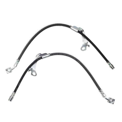 TRQ Brake Hose Set Compatible with 2010-2016 Buick LaCrosse 2014-2017 Regal