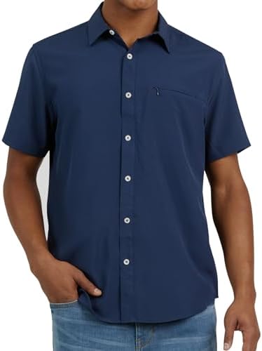 calvin klein slim fit short sleeve dress shirt Men's Shirts & Button Ups