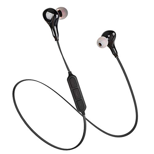 Odessa X1 Sports Bluetooth Headphones,in-Ear IPX 5Waterproof Headset with Microphone,Bluetooth 4.0 Version, for iOS, Android,Windows, Saipan Operating System,10Hours Working Time,Black.