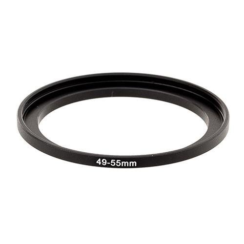 Adorama Step-Up Adapter Ring 49mm Lens to 55mm Filter Size