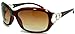 In Style Eyes Circle Power Bifocal Reading Sunglasses - Full-Rimmed, Italian Design Large Frame - Non-Polarized Lens