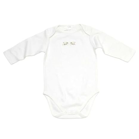 cream long sleeve onesie