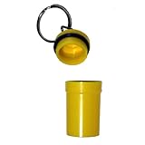3 Geocaching Pill Holder Camping Geocache Case Box Keychain