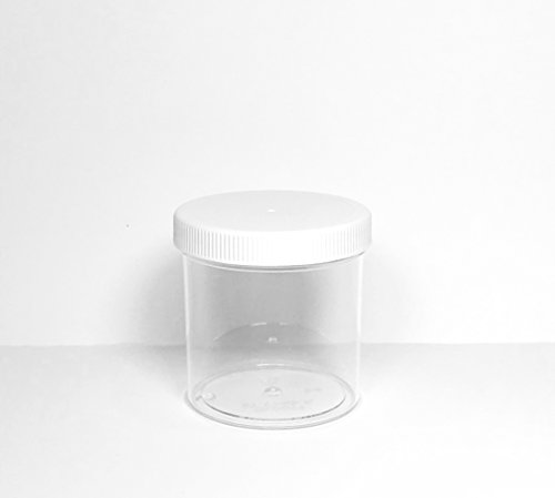 image for Sunshine Emporium slime storage jars 6 oz in 6, 12, 18 pack - clear al
