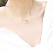 Fairy Tale Moon Cat Pendant Necklace,Haluoo Women Stylish Silver Crescent Moon Necklace Dainty Cute Cat Pendant Necklace for Girls Birthday Fashion Women Jewerly (Silver)thumb 1
