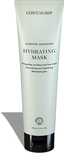 Löwengrip Sleep Sensation Hydrating Mask - Hyaluronic Acid & Allantoin. Moisturizes & Repairs. Sweden's Fastest Growing Beauty Brand. Fragrance Free. All Skin Types + Sensitive - 100 ml