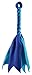 Squishy Face Studio Blue/Aqua Braided Fleece Lure with Squeaker for Flirt Pole V2