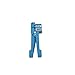 45-162/163 Coaxial Stripper Cutter CATV UTP/STP Fiber Optic Cable Stripping Tool (45-163(blue))