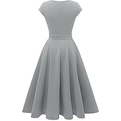 DRESSTELLS Vintage Tea Dress for Women, 1950s