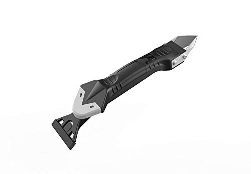 Tipu Multi-Function 5 in 1 Silicone Caulking Tool, Sealant Removal Tool with 5 Pieces Tool Kit & Sealed Nozzle Unclogger & Sealant Nozzle Cutter - Thumbnail 5