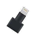 Lightning Extender Adapter, Ankky 8 Pin Dock Extender for Lifeproof Otterbox Cases, Male to 8 Pin Female Charger Adapter for iPhone 5, 5s, 5c, SE, 6, 6S, 7, 7S, 8 Plus, X (Black)