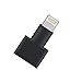Lightning Extender Adapter, Ankey 8 Pin Dock Extender for Lifeproof Otterbox Cases, Male to 8 Pin Female Charger Adapter for iPhone 5, 5s, 5c, SE, 6, 6S, 7, 7S, 8 Plus, X (Black)