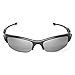 Walleva Replacement Lenses for Oakley Flak Jacket Sunglasses -Multiple Options Available (Titanium Mirror Coated - Polarized)