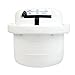 BOCCHERINI 110V Electric Instant Hot Water Shower Head Heater + FREE wall support/tube Included FUSION (With bidet shower head)