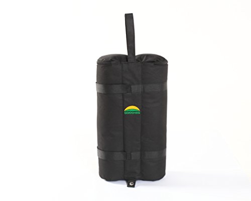 Feelway Weights Bag for Canopy Pop Up Party tent Instant Legs Heavy Duty Outdoor Sand Bag Set of 4, Black