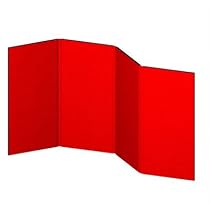 Hero H05 Folding Tabletop Display Panel Front Color: Regal - Storm, Back Color: Premier - Kelley Green
