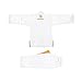 Sanabul Kids Highlights Brazilian Jiu Jitsu BJJ Gi (White, K4)
