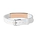 BAIYI HOPE Personalize Silicone Medical Alert ID Bracelets for Girls Rose Gold Emergency Medical ID Bracelet for Women Free Engraving