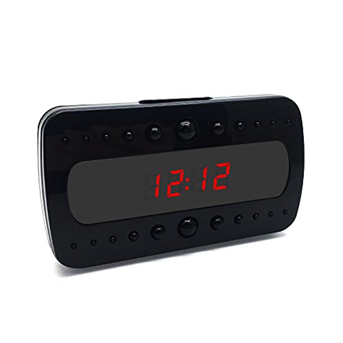 Buy GenLed Alarm Clock Hidden Camera,1080P Full HD Wireless Security