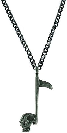 Forziani TOMAHAWK Skull Axe Pendant Necklace for Men - Made in USA - High Quality Stainless Steel in Specialized Antique Finish - Free Gift Packaging Included - Great Gift for Men