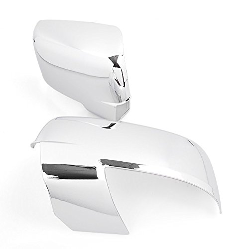 Hot Triple Durable Chrome Side Door RearView Mirror Cover Trim For 2009-2012 Dodge Ram 1500/2500/3500 w/Turn Light