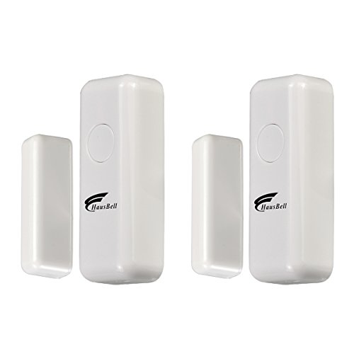Alarm System 2 Pack Contact Sensor, Hausbell Home Security System,3G & WiFi 2in1 Wireless Smart GSM Security Alarmï¼Œonly 2 Pack Contact Sensor