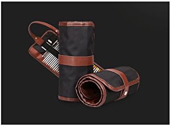 hktandl Colored Pencils Roll up Pouch Canvas Pen Bag 72 Color