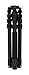 MeFOTO Aluminum Roadtrip Travel Tripod/Monopod Kit - Black (A1350Q1K)