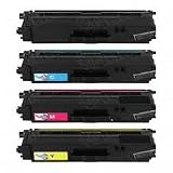 Brother TN336BK, TN336C, TN336M, TN336Y High Yield Black, Cyan, Magenta and Yellow Toner Cartridge Set