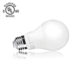 HyperSelect 9W LED Light Bulb A19 - E26 Bulb Non-Dimmable LED Bulb [60W Equivalent] , 3000K (Soft White Glow), 820 Lumens, Medium Screw Base, 340° Omnidirectional, UL-Listed