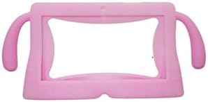 Tabsuit Pink Silicone Rubber Gel Case Cover Soft Skin for 7'' Android Tablet inclu. Dragon Touch 7" Y88, A13 Q88, Matricom G-Tab Nero CX2, ProntoTec 7 Inch Y88, ProntoTec Axius Series 7" , Tagital 7" A23, NORIA T2 7", Zeepad, Chromo, Alldaymall, NeuTab N7 7'', Noria JR 7"