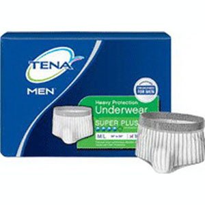 Photo 1 of Tena Men Protective Underwear Super Plus Absorbency Small/Medium, 16 Count