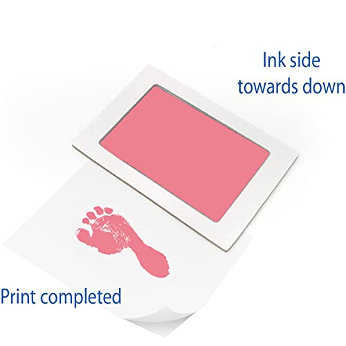 Clean Touch Ink Pad for Baby Handprints and Footprints Inkless Infant