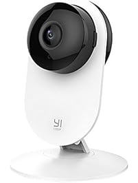 YI 1080p Home Camera, Indoor IP Security Surveillance System with Night Vision for Home/Office / Baby/Nanny / Pet Monitor with iOS, Android App - Cloud Service Available