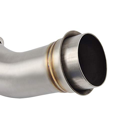 NICECNC Aftermarket Motorcycle Stainless Steel Exhaust Muffler De-cat Pipe Eliminator Down Pipe Replace KTM 1290 Super Duke R 2014 2015 2016