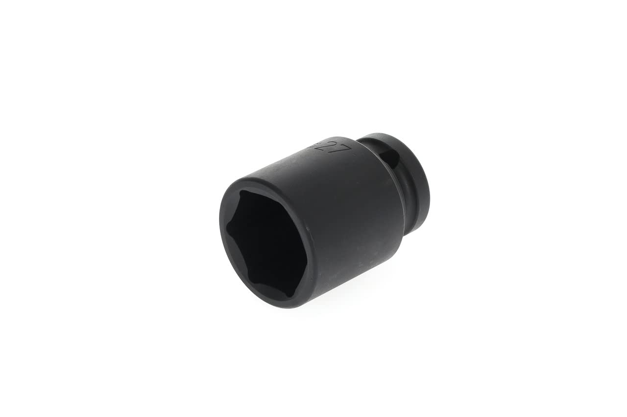 GEDORE Impact wrench socket, Socket, 1/2" 12.5 mm drive, Hex UD profile, SW 27 mm, Machine-operated, Automotive, K19 27 โ image 1