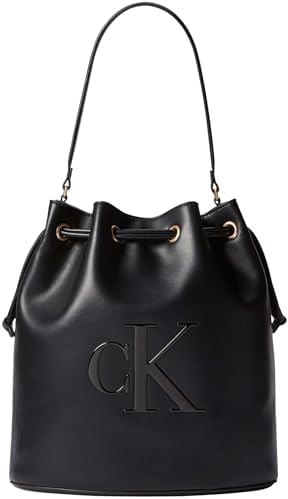 Bold Ck LV04F3232G - Mala grande para mulheres, preta, tamanho único